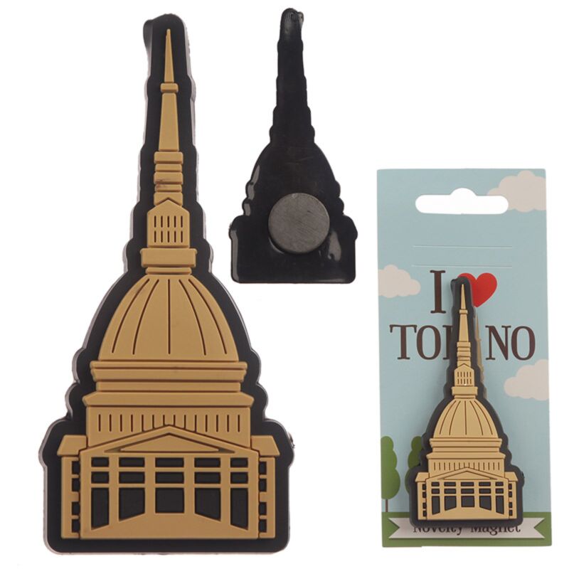 PVC-Magnet „I Heart Torino Mole“.