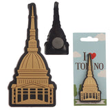 PVC-Magnet „I Heart Torino Mole“.
