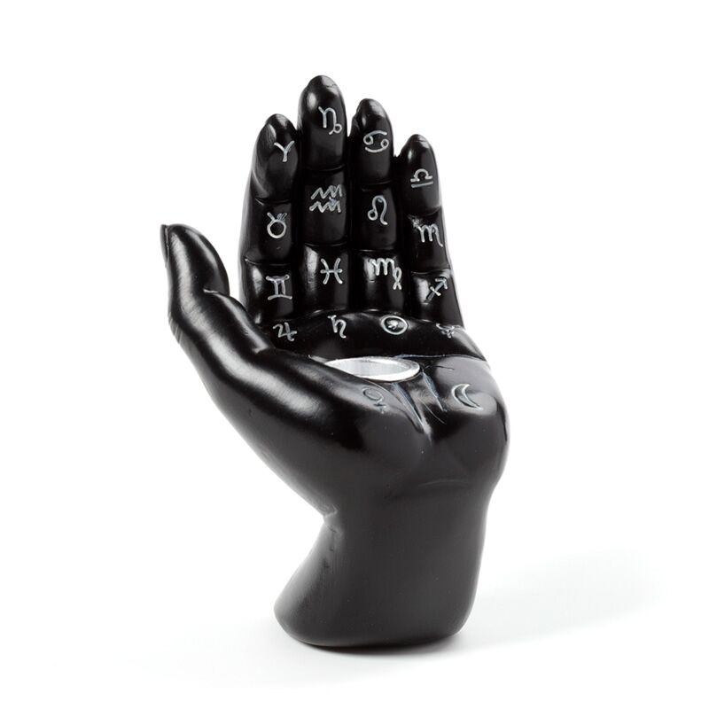 Mantra-Hand-Tarot-Palme-Räucherstäbchenhalter