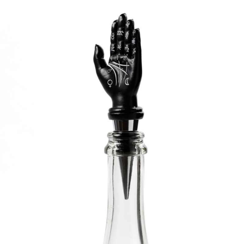 Mantra-Hand-Tarot-Palme-Flaschenverschluss