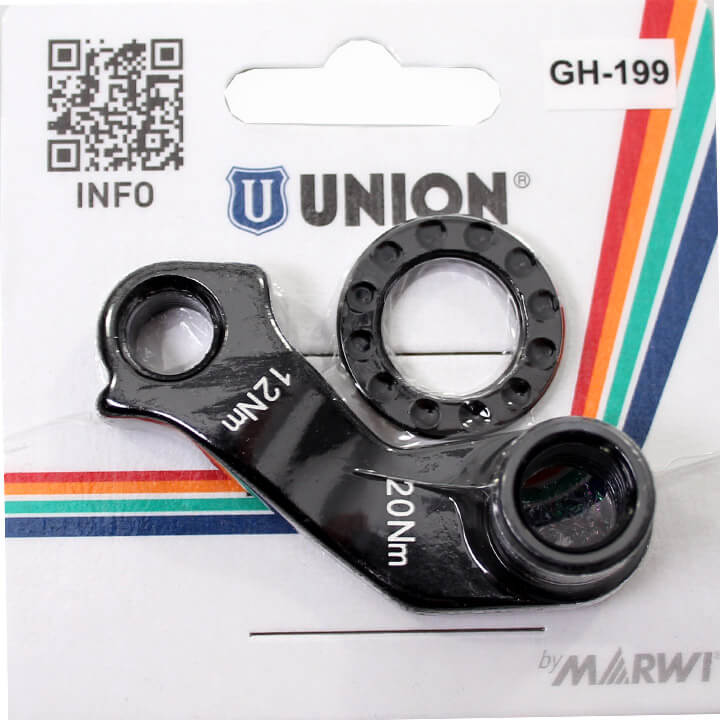 Umwerferbügel GH-199 KTM 60 mm Schwarz