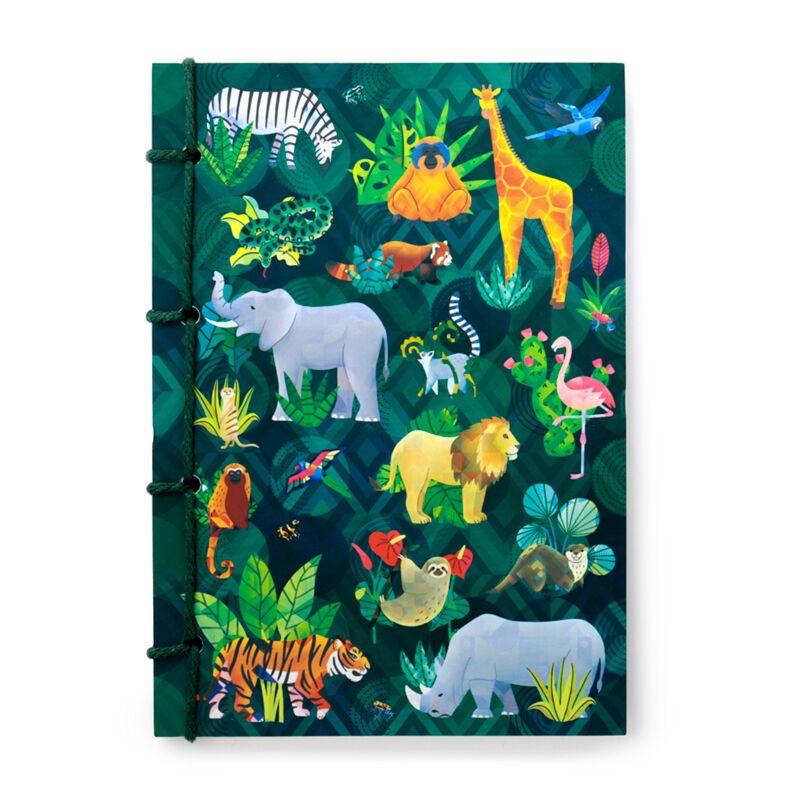 Liniertes A5-Notizbuch aus Tiersteinpapier