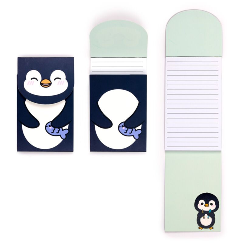 Adoramals Pinguin-Notizblock zum Aufklappen