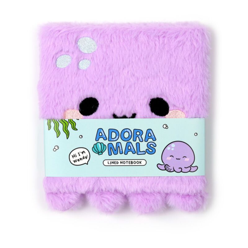 Adoramals flauschiges Oktopus-Notizbuch