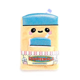 Foodiemals Bubble Tea Plüsch-Notizbuchtasche