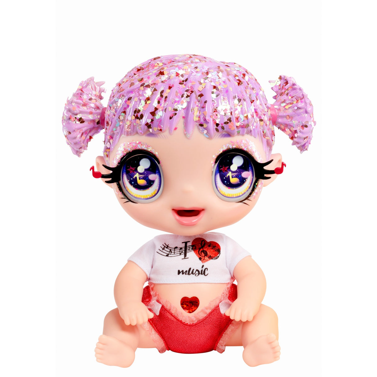 MGA Entertainment Glitter Babyz Pop Series 2 Melodie Highnote