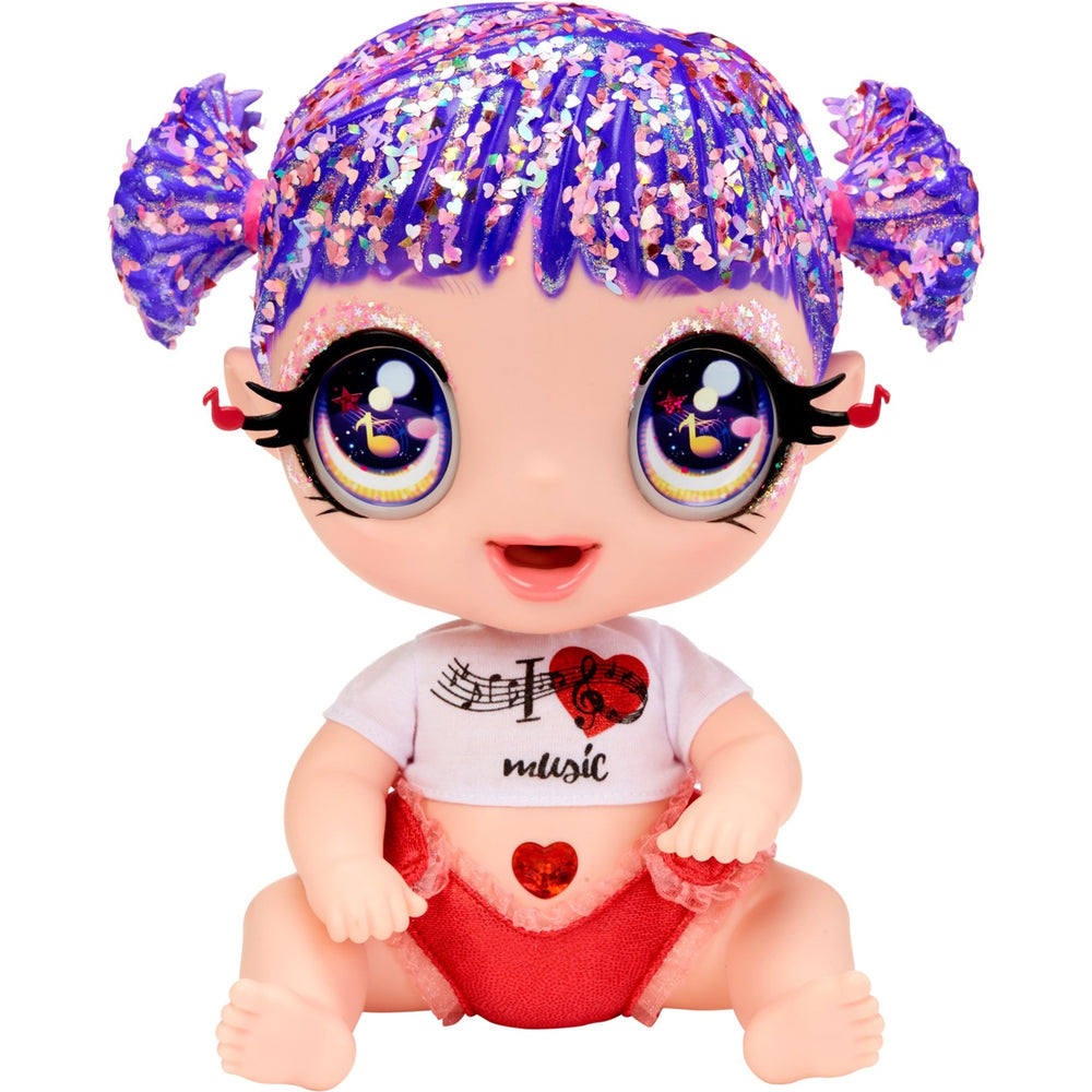 MGA Entertainment Glitter Babyz Pop Series 2 Melodie Highnote