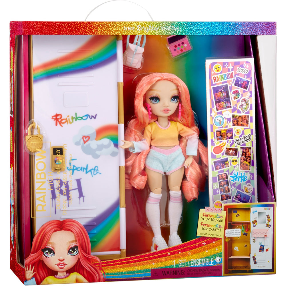 Mga Entertainment Rainbow High Design Spind und Pinkly Paige