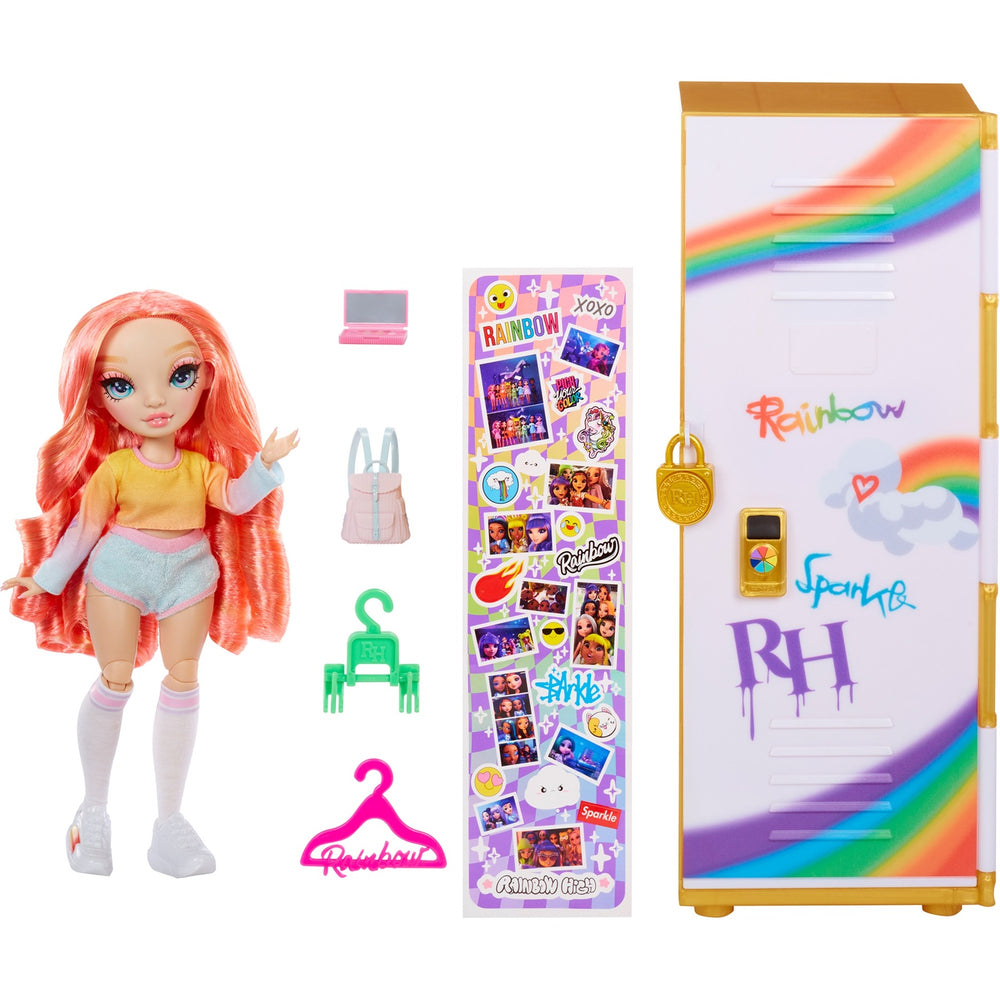 Mga Entertainment Rainbow High Design Spind und Pinkly Paige