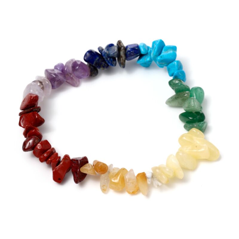 Chakra-Stein-Edelstein-Armband