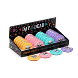 Kompakter Schminkspiegel „Dia de los muertos“.