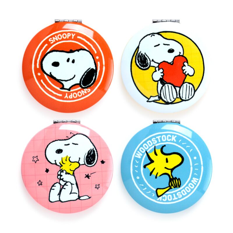 Union Peanuts Snoopy Woodstock kompakter Schminkspiegel –