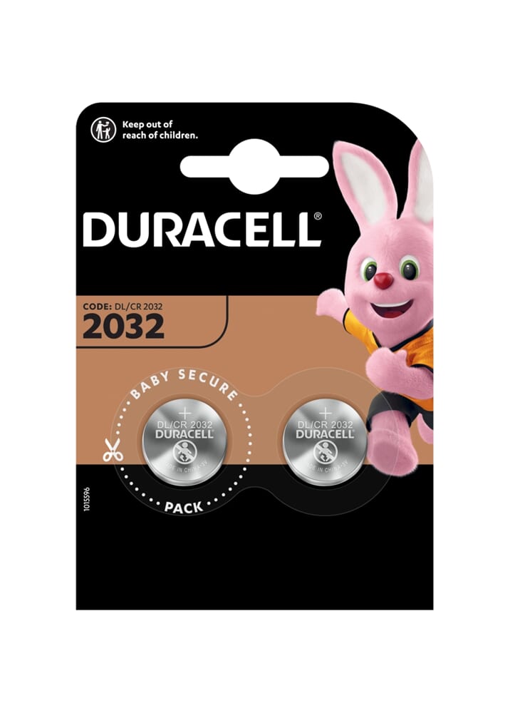 Duracell - Knoop Cell CR2032 | Lithium | 3V | 220mAh