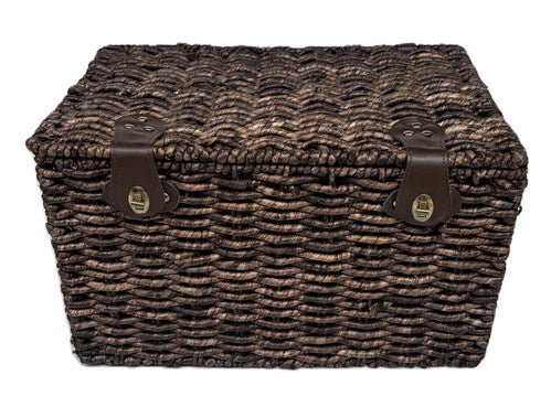 Bäckerkorb braun groß 47x31x28 mit Deckel