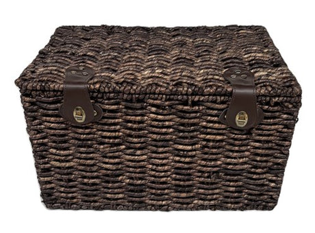 Bäckerkorb braun groß 47x31x28 mit Deckel