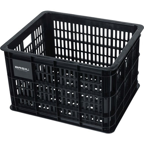 Basil Fahrradkiste M – mittel – 29,5 Liter – schwarz