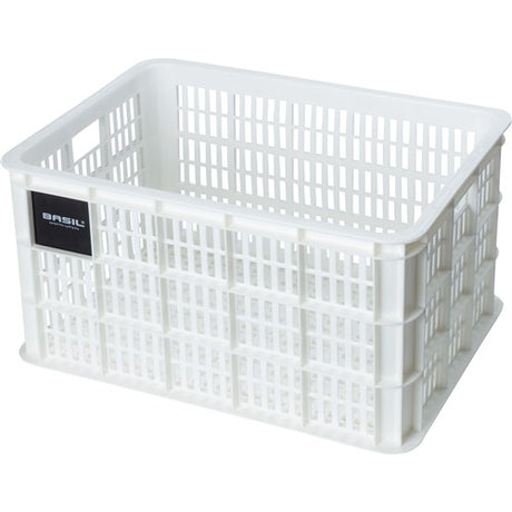 Basilikum PVC Krat Groot 40L Weiß 21162 hellweiß
