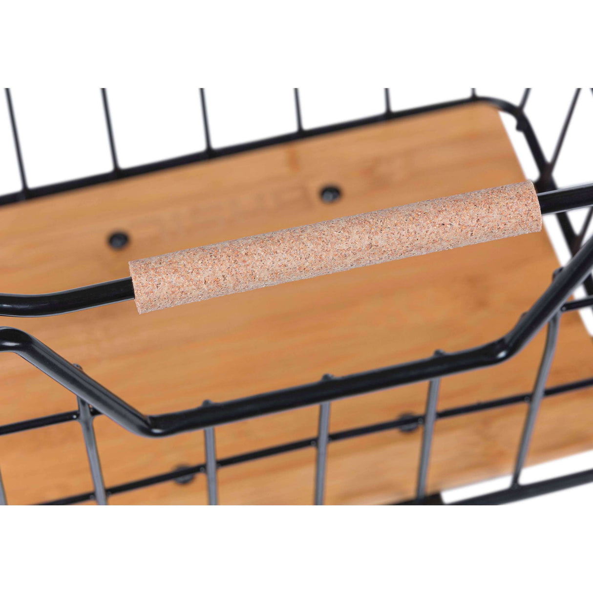 Basil Fahrradkorb Nordland Mik 23 Liter 23 x 33 x 19 cm vorne und/oder hinten schwarz braun
