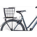 Basil Fahrradkorb Nordland Mik 23 Liter 23 x 33 x 19 cm vorne und/oder hinten schwarz braun