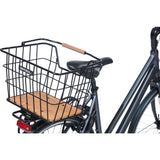 Basil Fahrradkorb Nordland Mik 23 Liter 23 x 33 x 19 cm vorne und/oder hinten schwarz braun