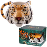 Tigerförmiger Keramikbecher