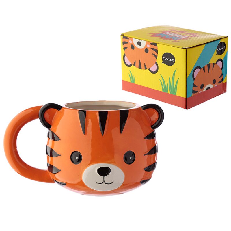 Adoramals Tigerförmiger Keramikbecher