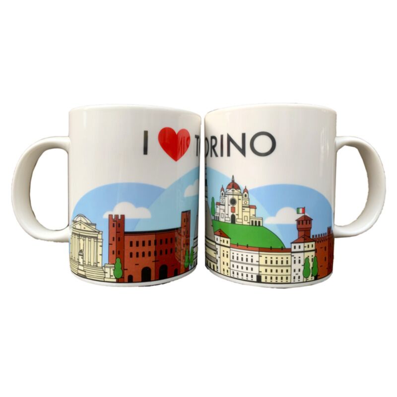 I heart Torino Porzellantasse
