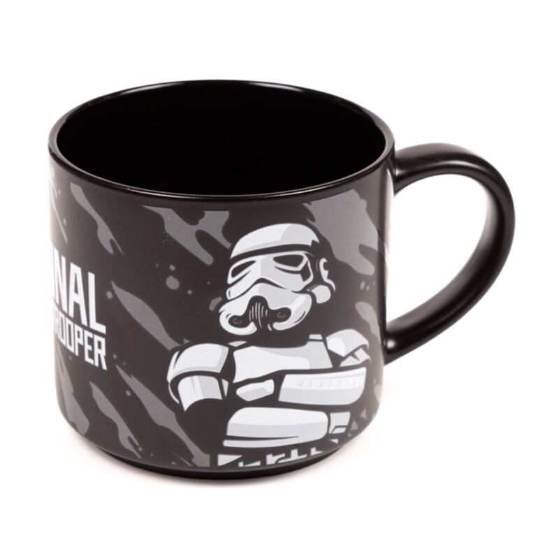 Der originale große Porzellanbecher „Stormtrooper“.