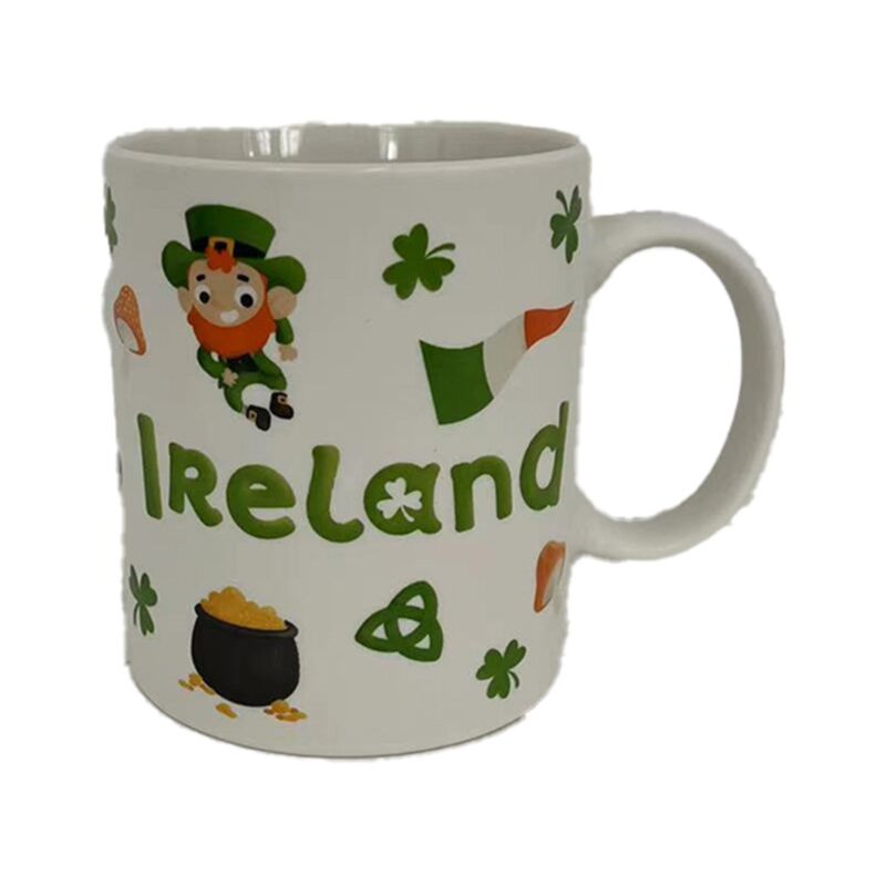 Irische Glücks-Irland-Porzellantasse