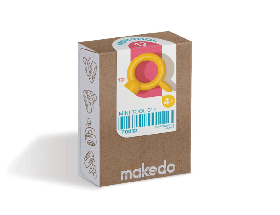 Makedo Mini -Werkzeug - 12 Stücke