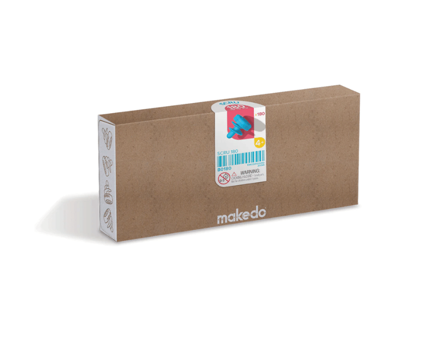 Makedo -Schrauben - Scru - 180.