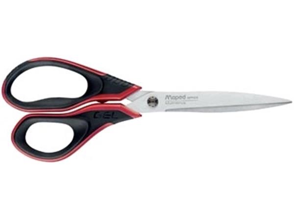 Maped Schere Advanced Gel 21 cm schwarz und rot