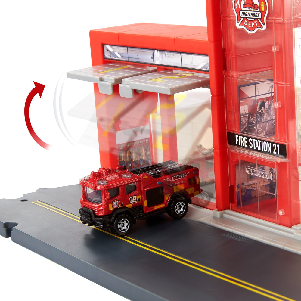 Matchbox Matchbox Action Trivers Fire Department Rescue Speel Set