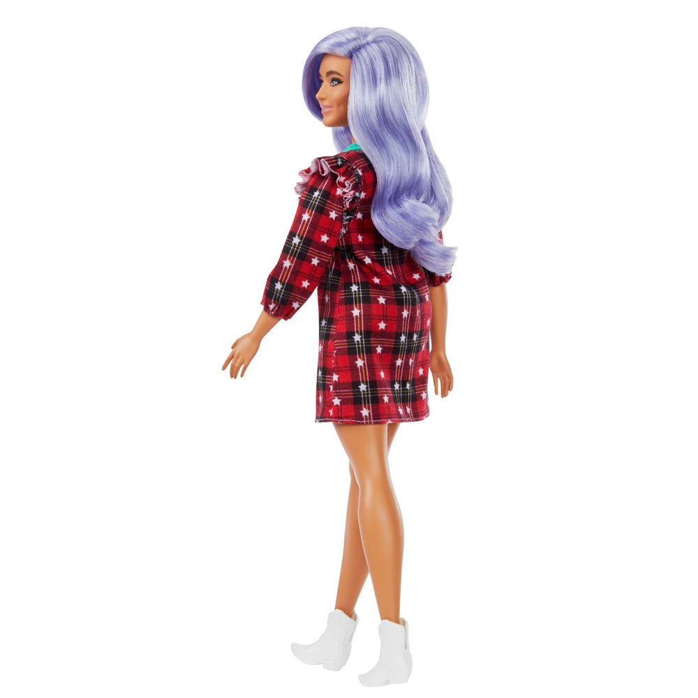 Mattel Fashionistas Doll 157 Rotes kariertes Kleid