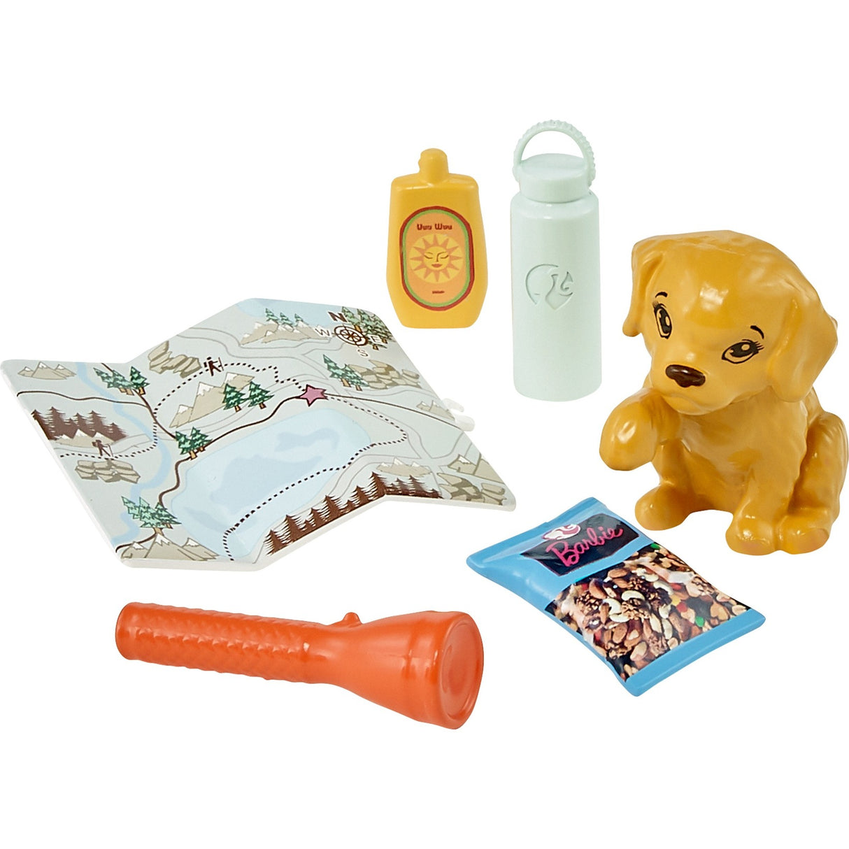 Mattel Wellness Wanderspielset mit Hund