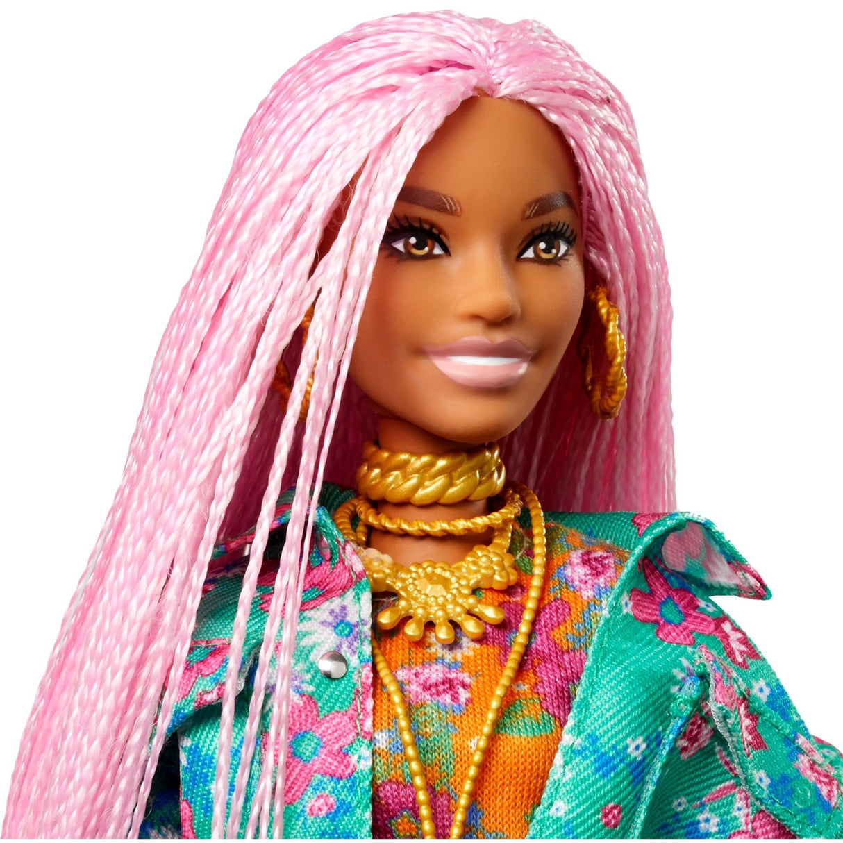Mattel Extra Doll 10 Blumenprintjacke mit DJ-Maus