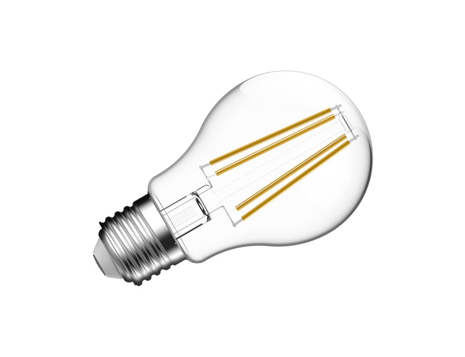 Megaman LED-Lampe - Glühbirne - E27 - 810 lm - A60 - klar - dimmbar