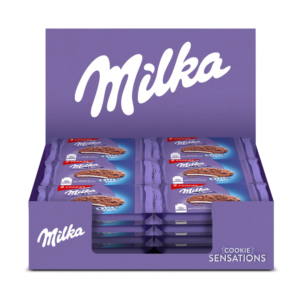 Milka Sensationen Oreo einzeln (24x 52gr)