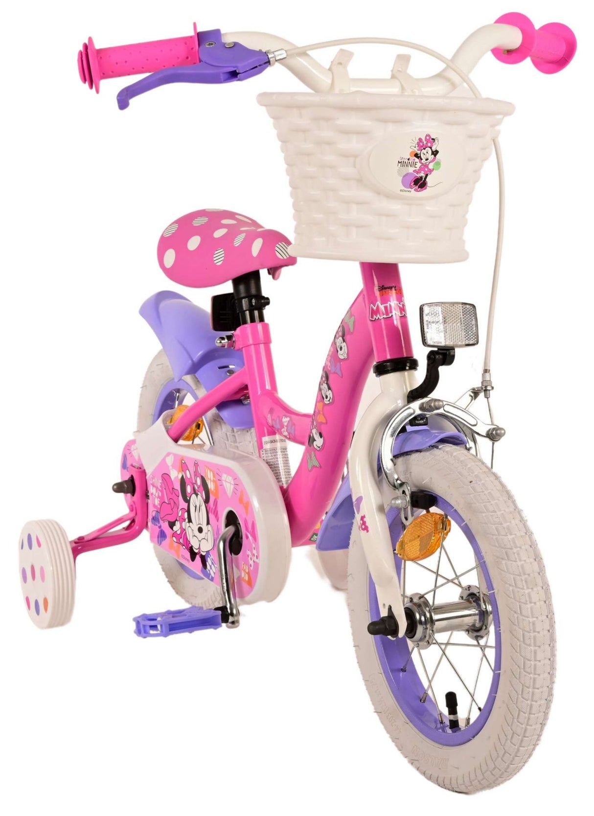 Disney Minnie le plus mignon de tous les temps! Filles de vélo pour enfants 12 pouces roses