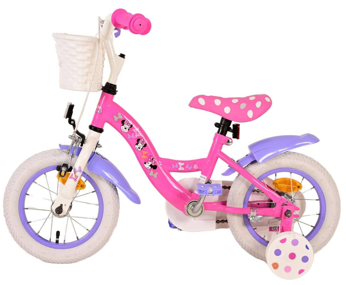 Disney Minnie le plus mignon de tous les temps! Filles de vélo pour enfants 12 pouces roses