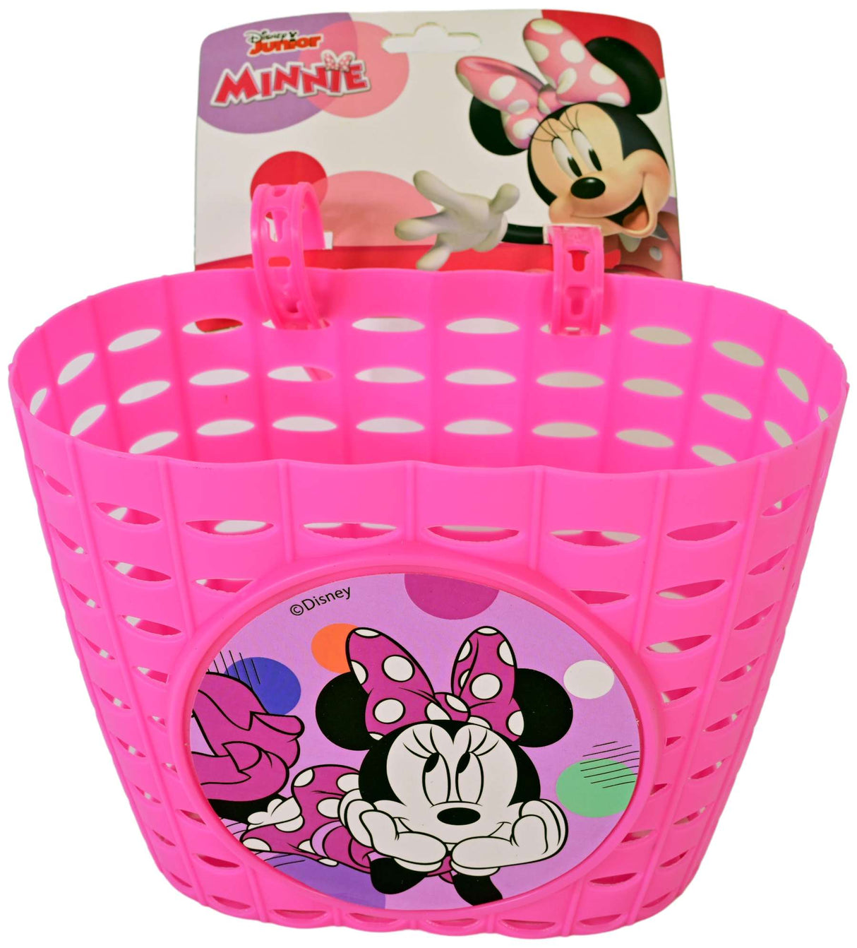 Disney PVC-Korb Minnie Maus rosa