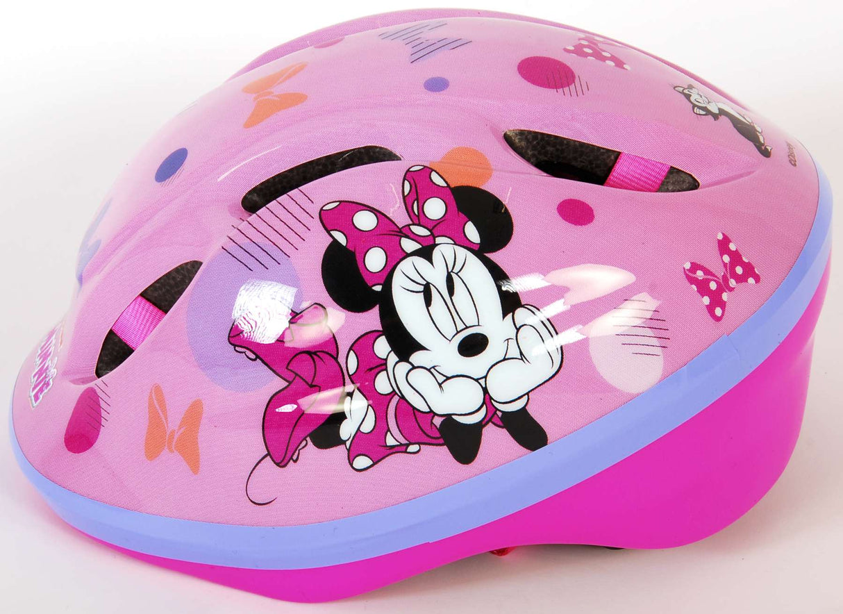 Fahrradhelm Disney Minnie Bogen 52-56 cm Pink