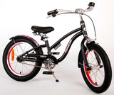 Volare Miracle Cruiser Kinderfahrrad - Mädchen - 16 Zoll - Matt Black - Prime Collection
