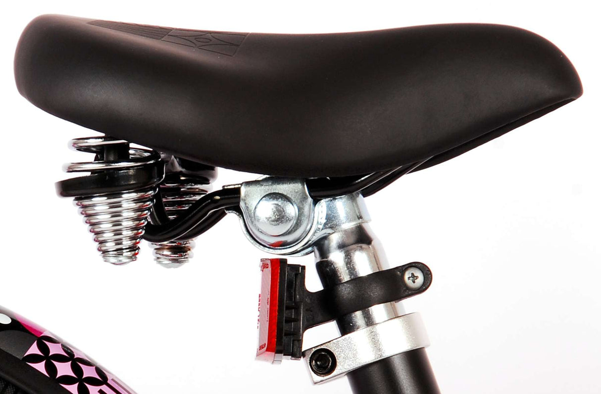 Volare Miracle Cruiser Kinderfahrrad - Mädchen - 16 Zoll - Matt Black - Prime Collection
