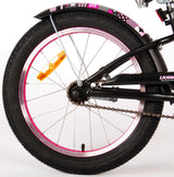 Volare Miracle Cruiser Kinderfahrrad - Mädchen - 18 Zoll - Matt Black - Prime Collection