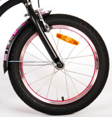Volare Miracle Cruiser Kinderfahrrad - Mädchen - 18 Zoll - Matt Black - Prime Collection