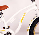 Volare Miracle Cruiser Kinderfahrrad - Mädchen - 18 Zoll - Weiß - Prime Collection