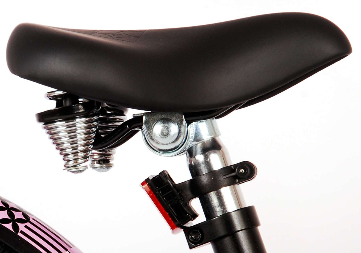 Volare Miracle Cruiser Kinderfahrrad - Mädchen - 18 Zoll - Matt Black - Prime Collection