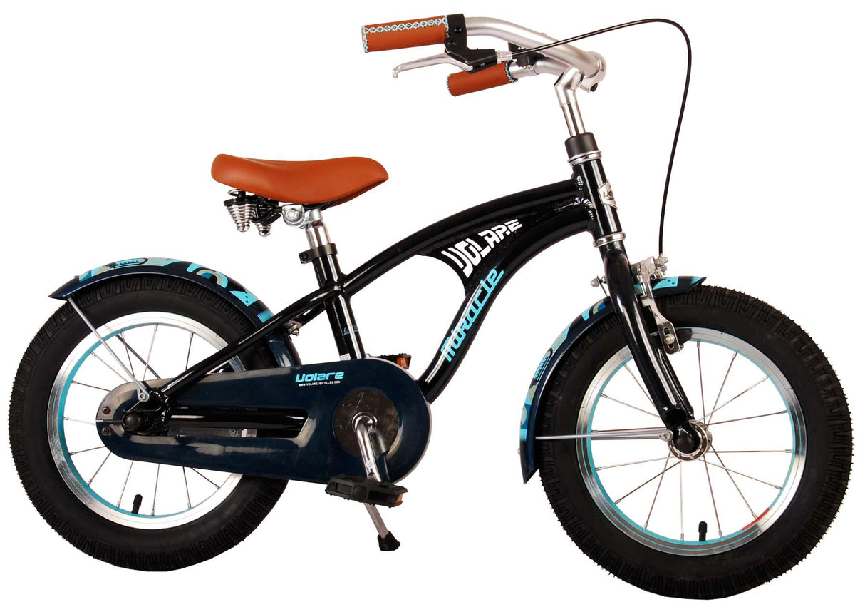 Volare Miracle Cruiser Children's Bike Boys 14 Inch Matt Blue Prime Collection