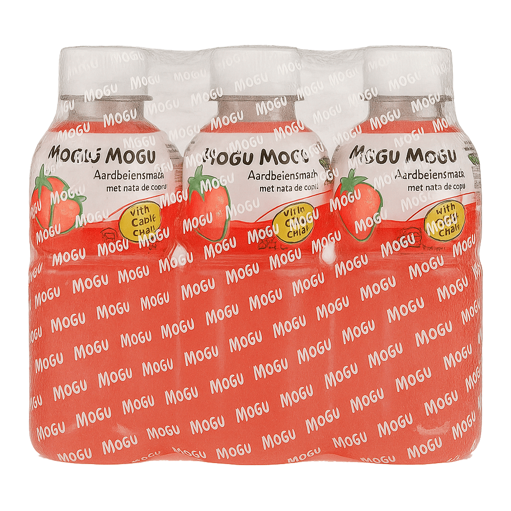 Mogu Mogu Erdbeerflasche (6x 320ml)